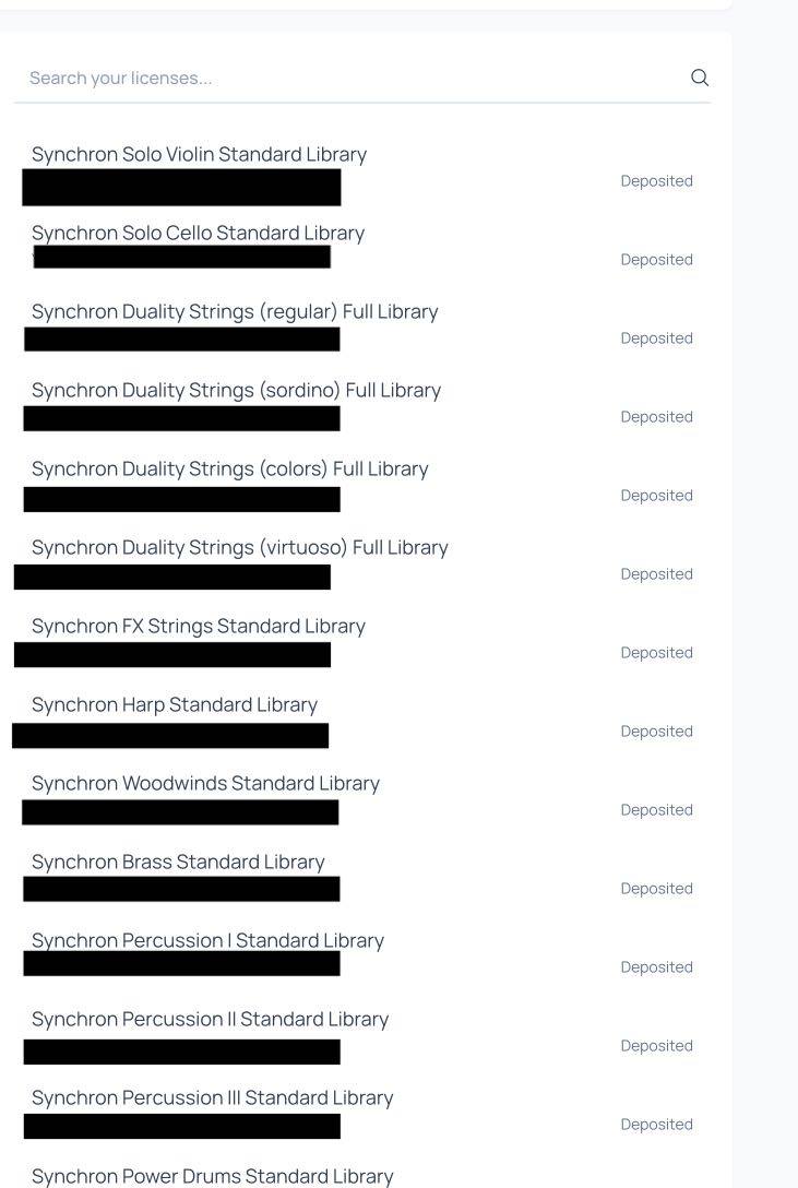 VSL VSL Synchron Bundle - 14 Licenses - $3600